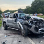 Choque múltiple en Montemorelos deja siete lesionados y moviliza cuerpos de emergencia.