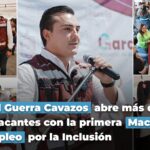 Manuel Guerra Cavazos impulsa empleo digno para quienes más lo necesitan.