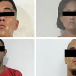 Detienen a cuatro personas con diversas drogas en Santa Catarina.