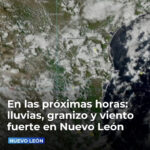 El Servicio Meteorológico Nacional alerta sobre lluvias y tormentas en Coahuila, Nuevo León y norte de Tamaulipas en las próximas horas.