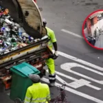 Recolectores de basura se enfrentan a golpes en calles de Monterrey.