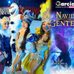 Manuel Guerra Cavazos lleva a García la magia de Disney sobre hielo.