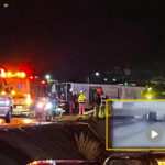 Volcadura de camión en Apodaca: ya son 61 los heridos.