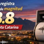 Se registra sismo de magnitud 3.8 en Santa Catarina