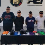 Logran captura de cuatro hombres con 285 dosis de droga en Juárez