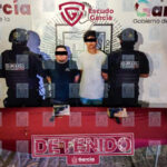 Unidades de Vigilancia Inteligente de García logran captura de dos hombres armados