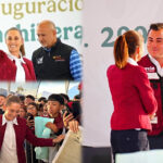 Visita presidencial a García: Claudia Sheinbaum y Manuel Guerra Cavazos consolidan el futuro educativo del municipio