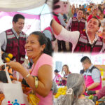 Manuel Guerra Cavazos beneficia a 650 familias de García con el Macro Mercado de la Gente