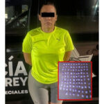 Tras intento de fuga, detienen a presunta vendedora de droga en el Centro de Monterrey