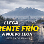 Llega frente frío a Nuevo León: se espera descenso de temperatura y lluvias este fin de semana