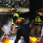 Rescatan a mujer herida durante la madrugada en La Huasteca