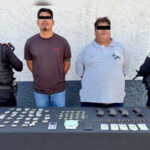 Detienen a dos presuntos integrantes de una célula delictiva tras operativo en Guadalupe