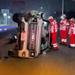 Caos en la Carretera Nacional: Volcadura en El Uro afecta vialidad hacia Santiago