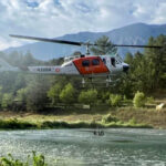 Rayo provoca incendio en la Sierra de Santiago; brigadistas ya combaten el fuego