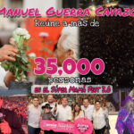 Manuel Guerra Cavazos hace historia con asistencia de 35,000 personas en el “Súper Mamá Fest 2.0”