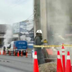 Fuga de gas en la avenida Bernardo Reyes provoca evacuación masiva y caos vial en Monterrey