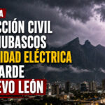 Alerta Protección Civil por chubascos y actividad eléctrica esta tarde en Nuevo León