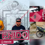 Escudo García detiene a dos hombres; aseguran armas largas y más de 180 dosis de presunta droga