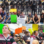“No daremos ni un paso atrás”: Manuel Guerra encabeza protesta ante Agua y Drenaje por desabasto en García