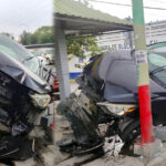 Fuerte estrellamiento en Avenida Lincoln moviliza a los cuerpos de auxilio