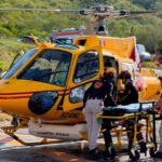 Doctor Arroyo: resultan graves niña de 2 años y joven tras accidentarse en motocicleta