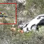 Vehículo cae a barranco de 50 metros en Iturbide; reportan un fallecido y una mujer herida
