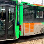 Choque entre camiones urbanos deja siete pasajeros lesionados en Guadalupe