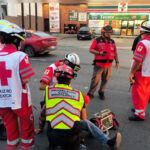 Atropellan a peatón de 83 años en Ruiz Cortines; es llevado al hospital